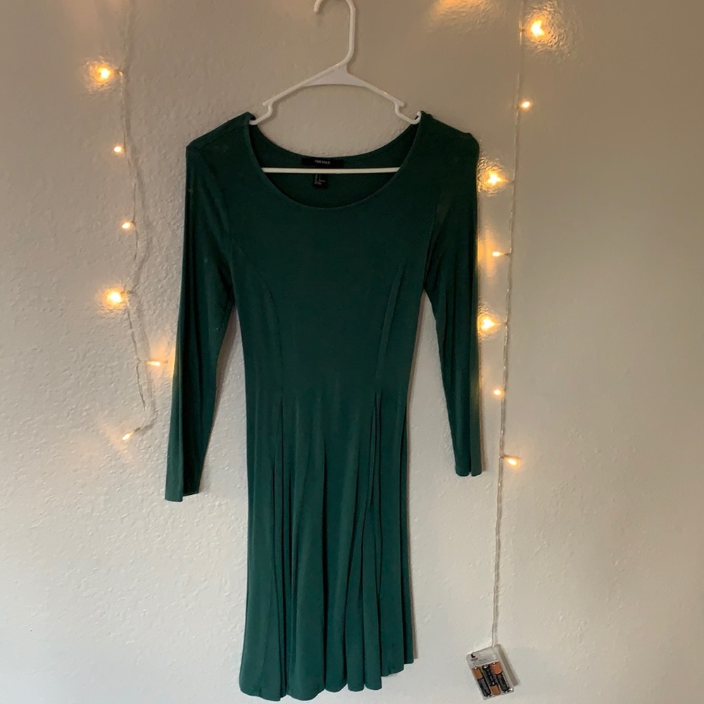 Forever 21 Dark Green Dress